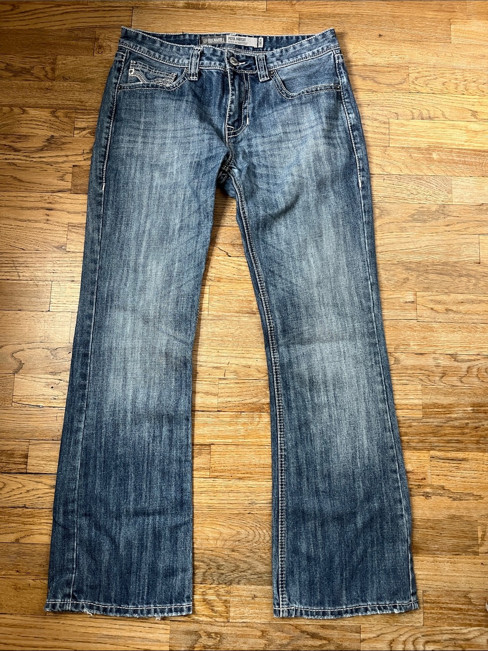 Men’s Rock & Roll Denim Regular Bootcut Jeans